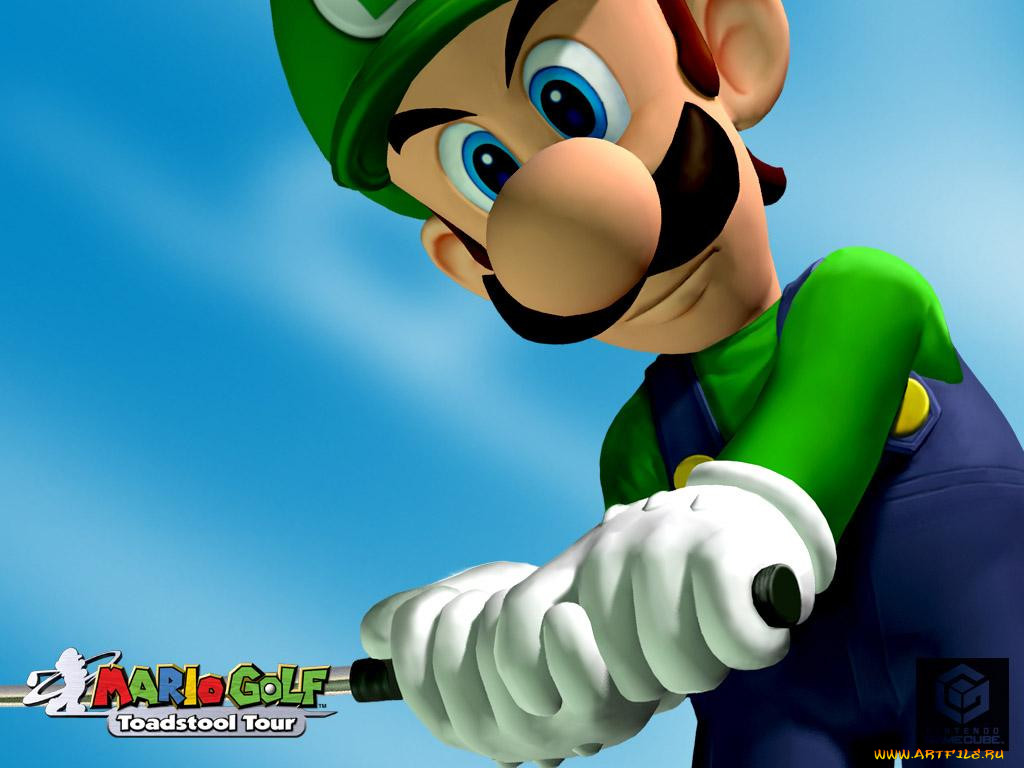 mario, golf, toadstool, tour, , 